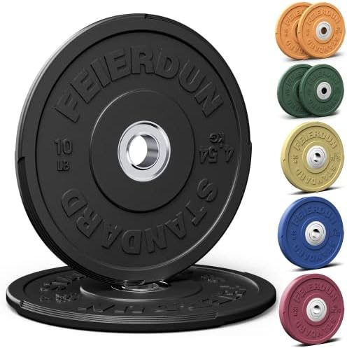 FEIERDUN Color Olympic Bumper Plates — Pairs & Singles